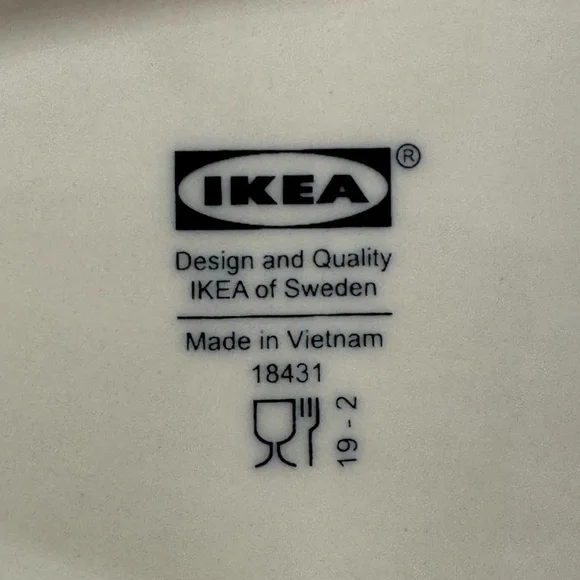 IKEA Large Egg Shaped Serving Bowl - Picture 10 of 10